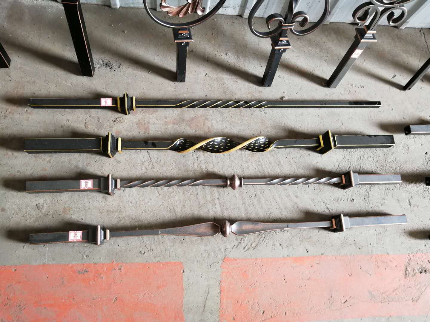 wrought iron part made by twist machine(图1)